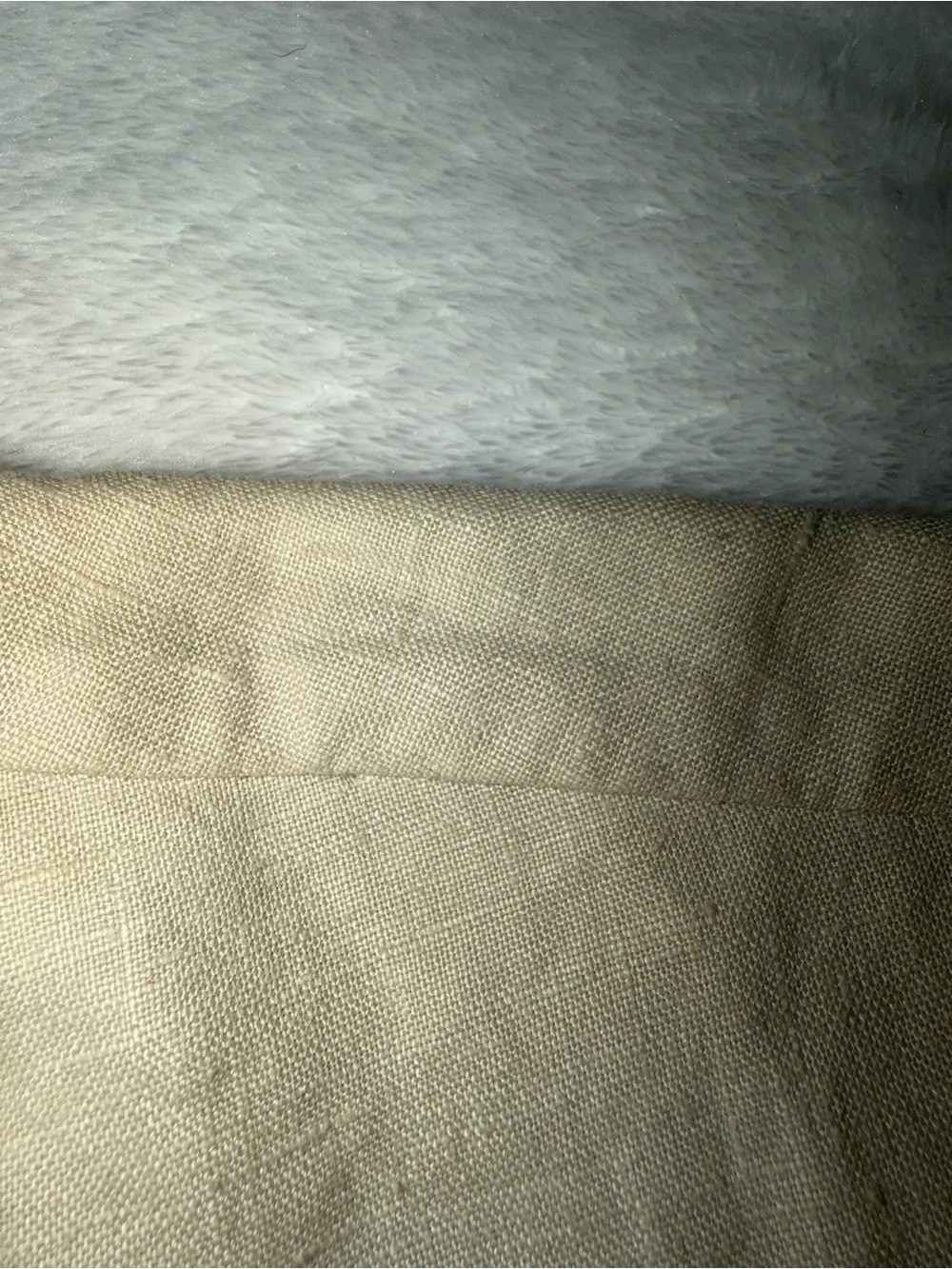 cloth & stone Beige Cream Linen Tie-Waist romper - Picture 4 of 4